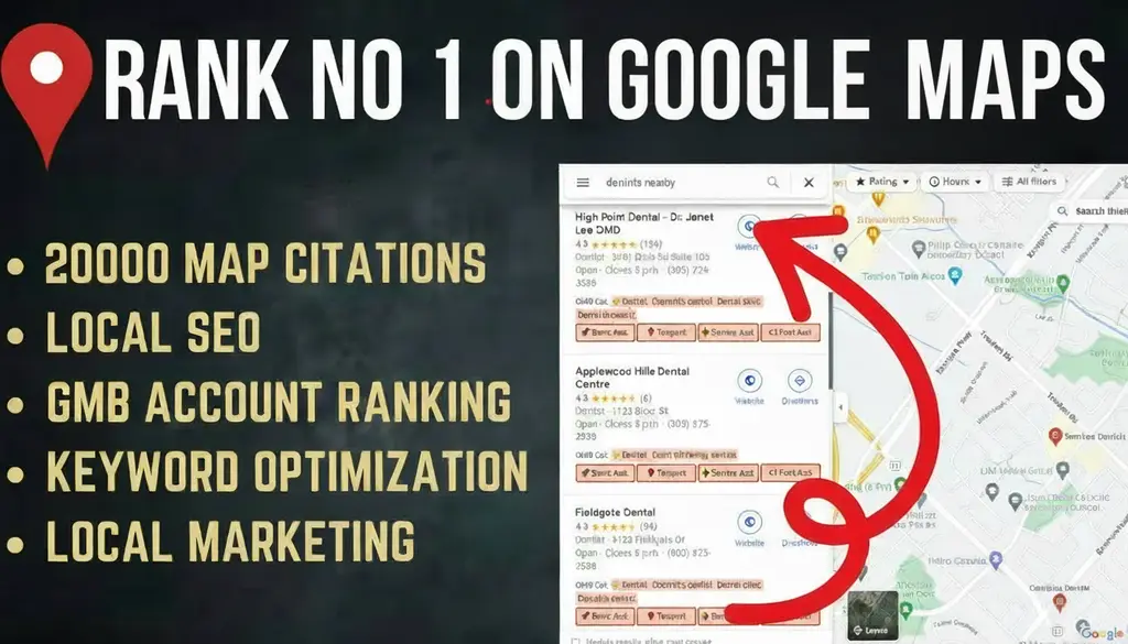 Google Maps 3-Pack - Your Business in Top 3 Results